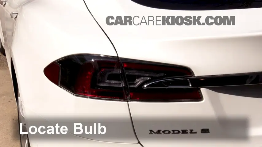 2017 Tesla S 90D Electric Luces Luz trasera (reemplazar foco)